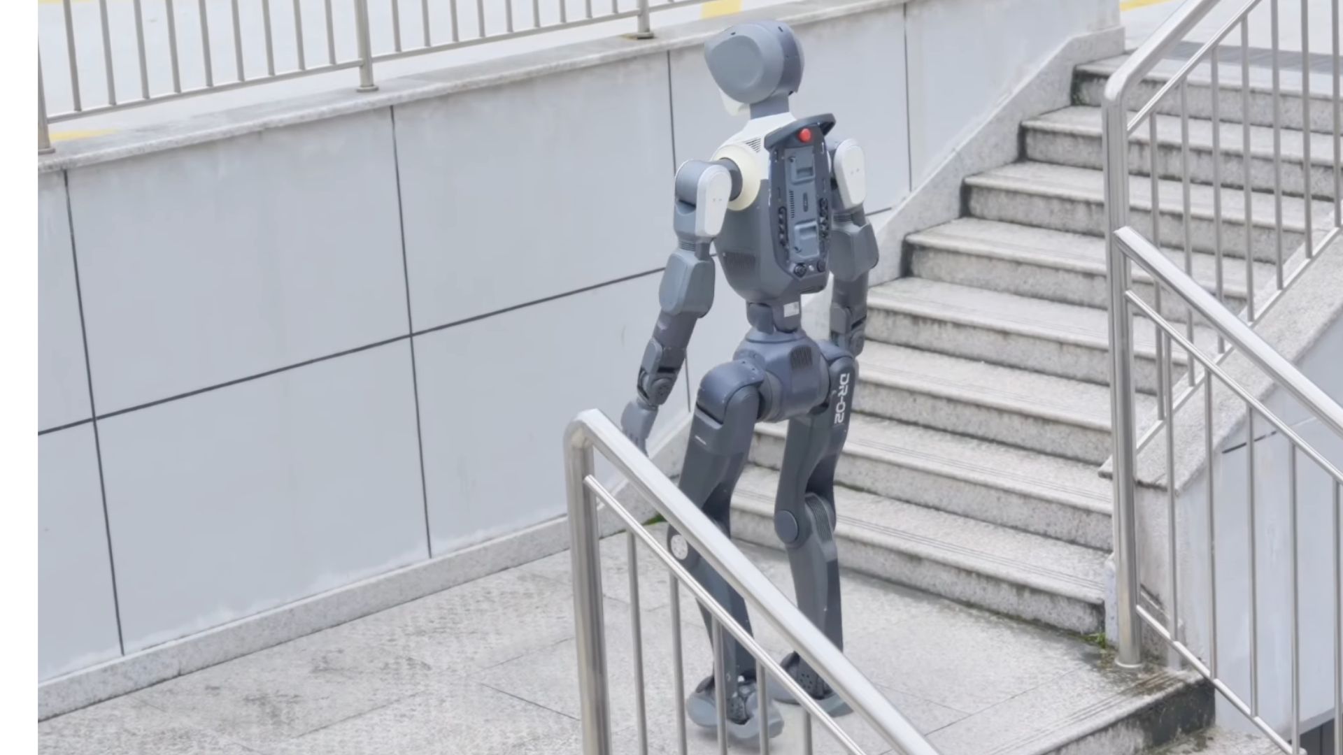 Watch: Deep Robotics humanoid robot conquers real-world concrete stairs, rough terrain
