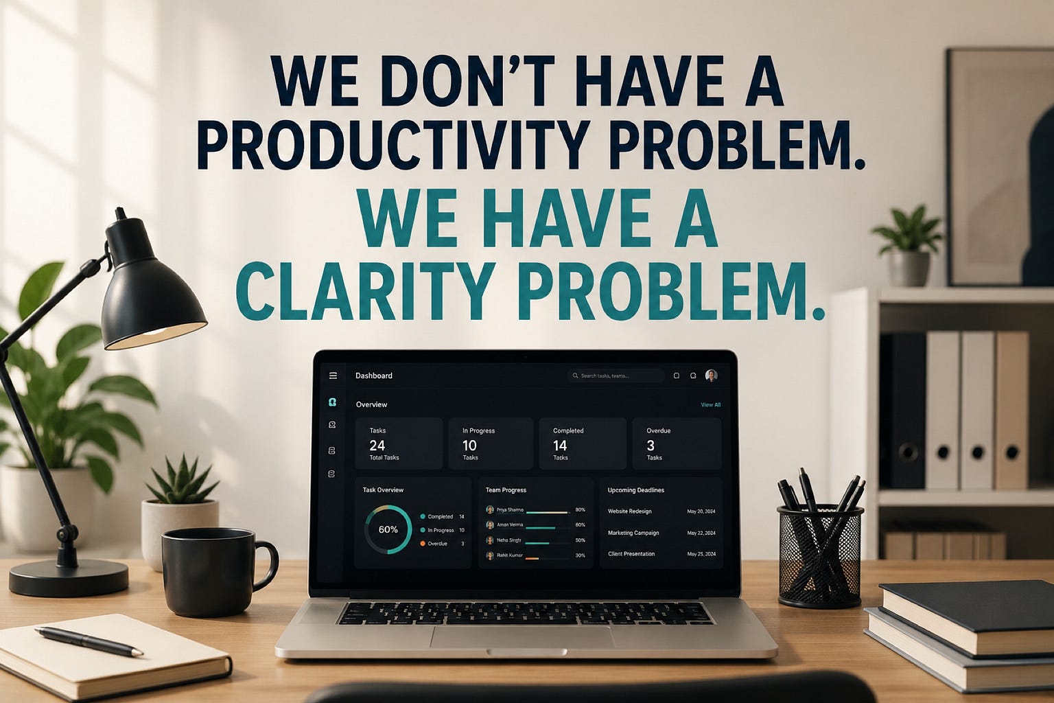 We Don’t Have a Productivity Problem. We Have a Clarity Problem.