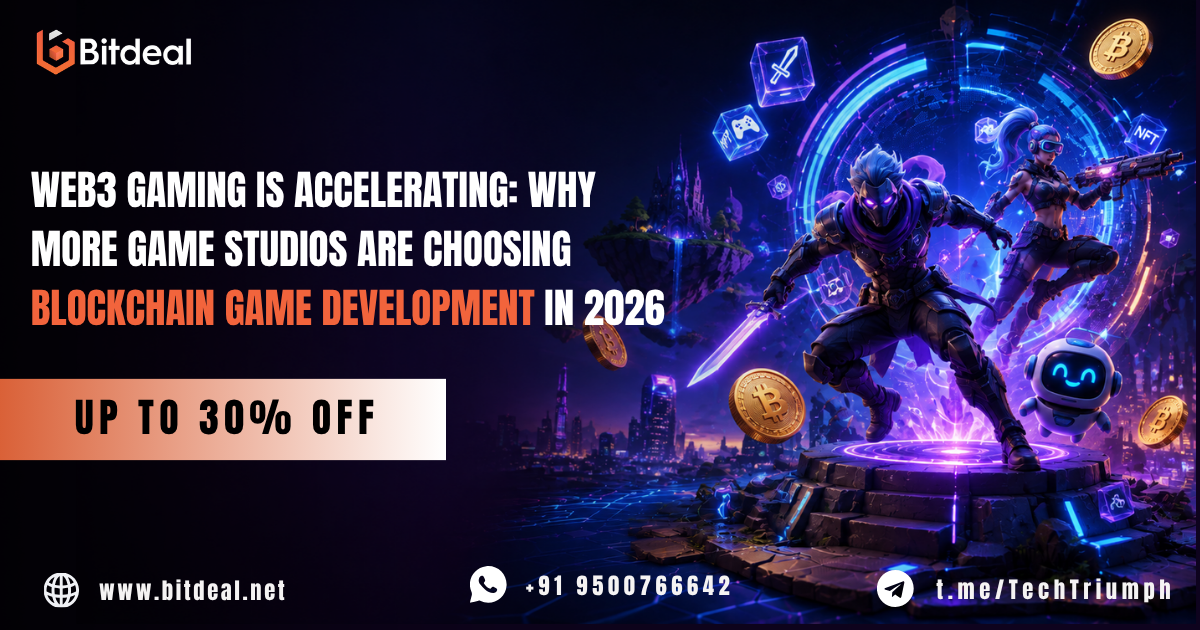 Web3 Gaming Is Accelerating: Why More Game Studios Are Choosing Blockchain Game Development in 2026
