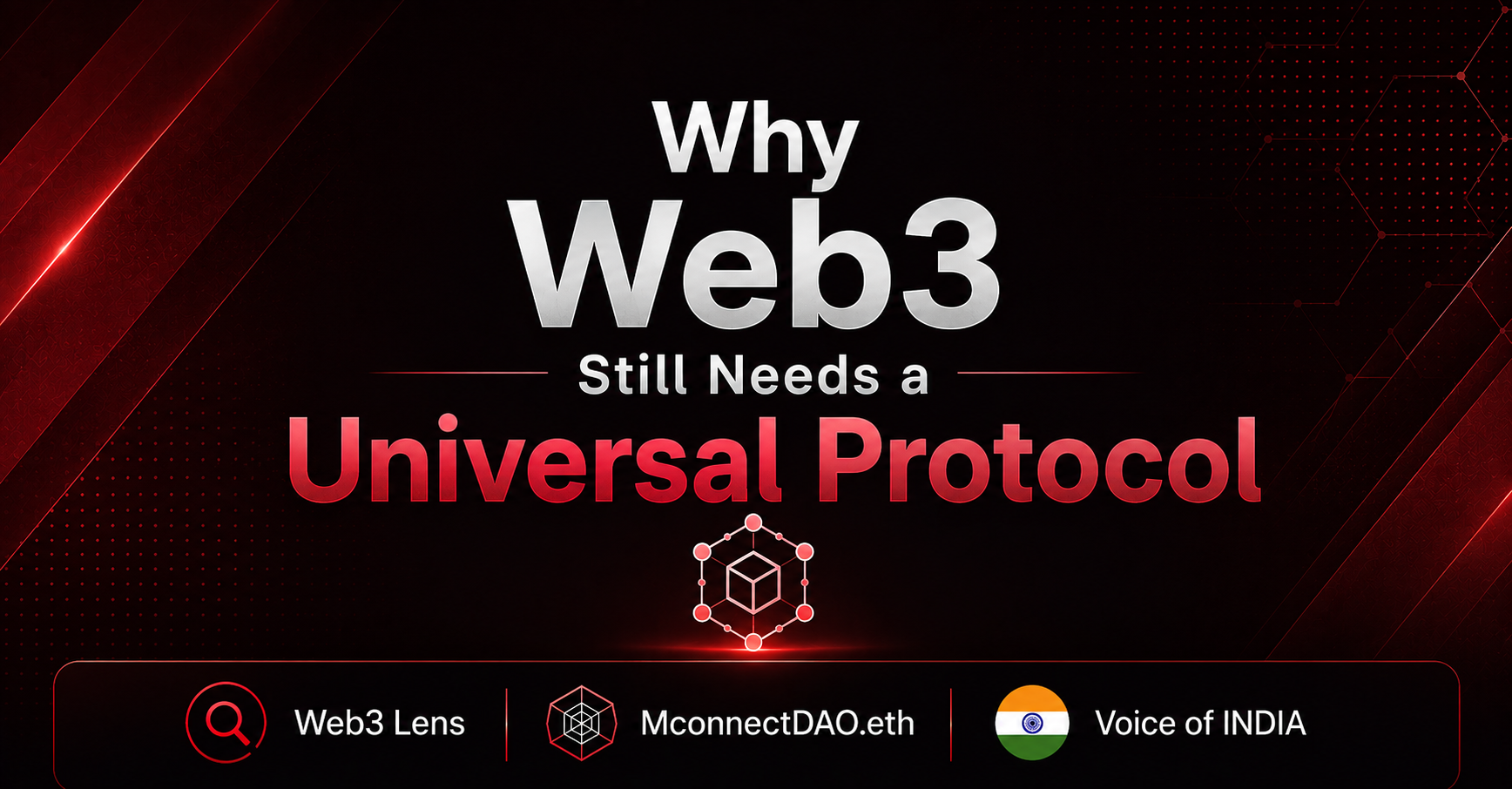 Web3 was created to reduce dependence on central authorities.