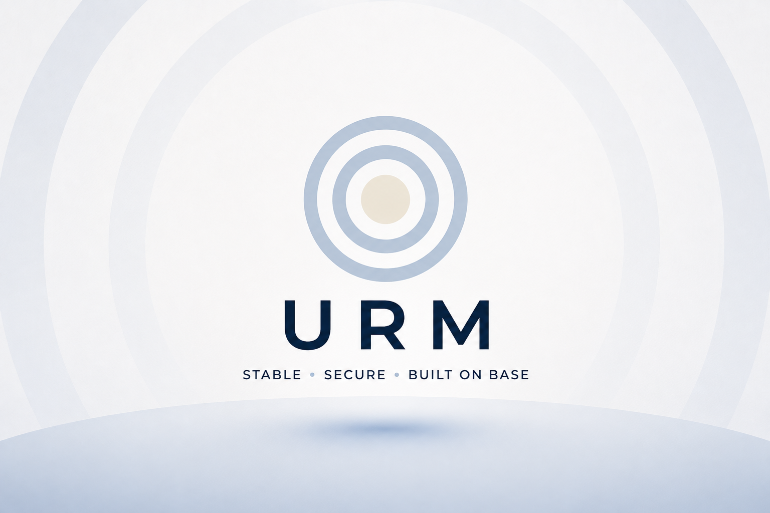What is URM and how does it hold its peg?