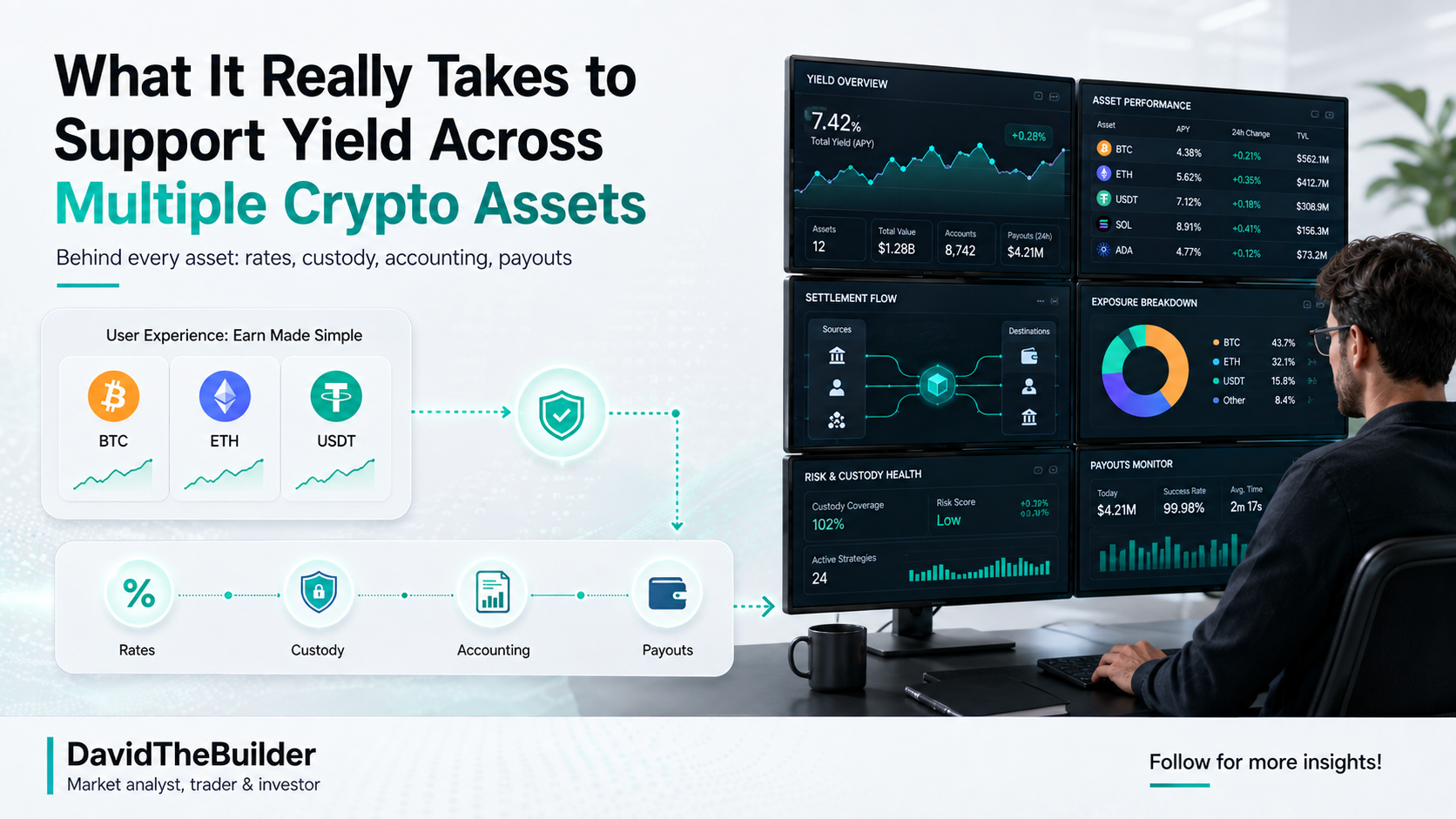 What It Really Takes to Support Yield Across Multiple Crypto Assets