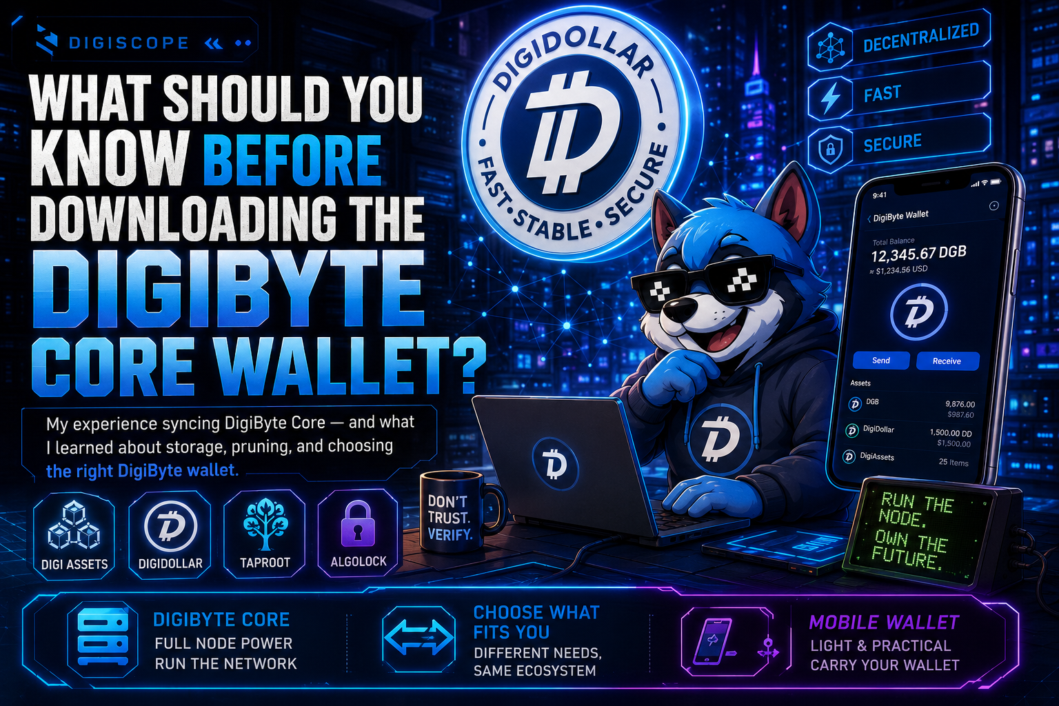 What Should You Know Before Downloading the DigiByte Core Wallet?
