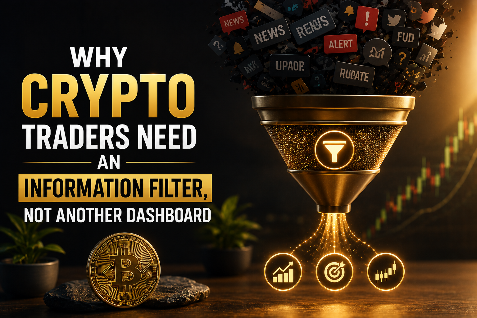 Why Crypto Traders Need an Information Filter, Not Another Dashboard