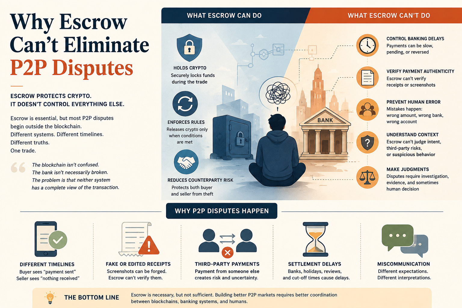 Why Escrow Can’t Eliminate P2P Disputes
