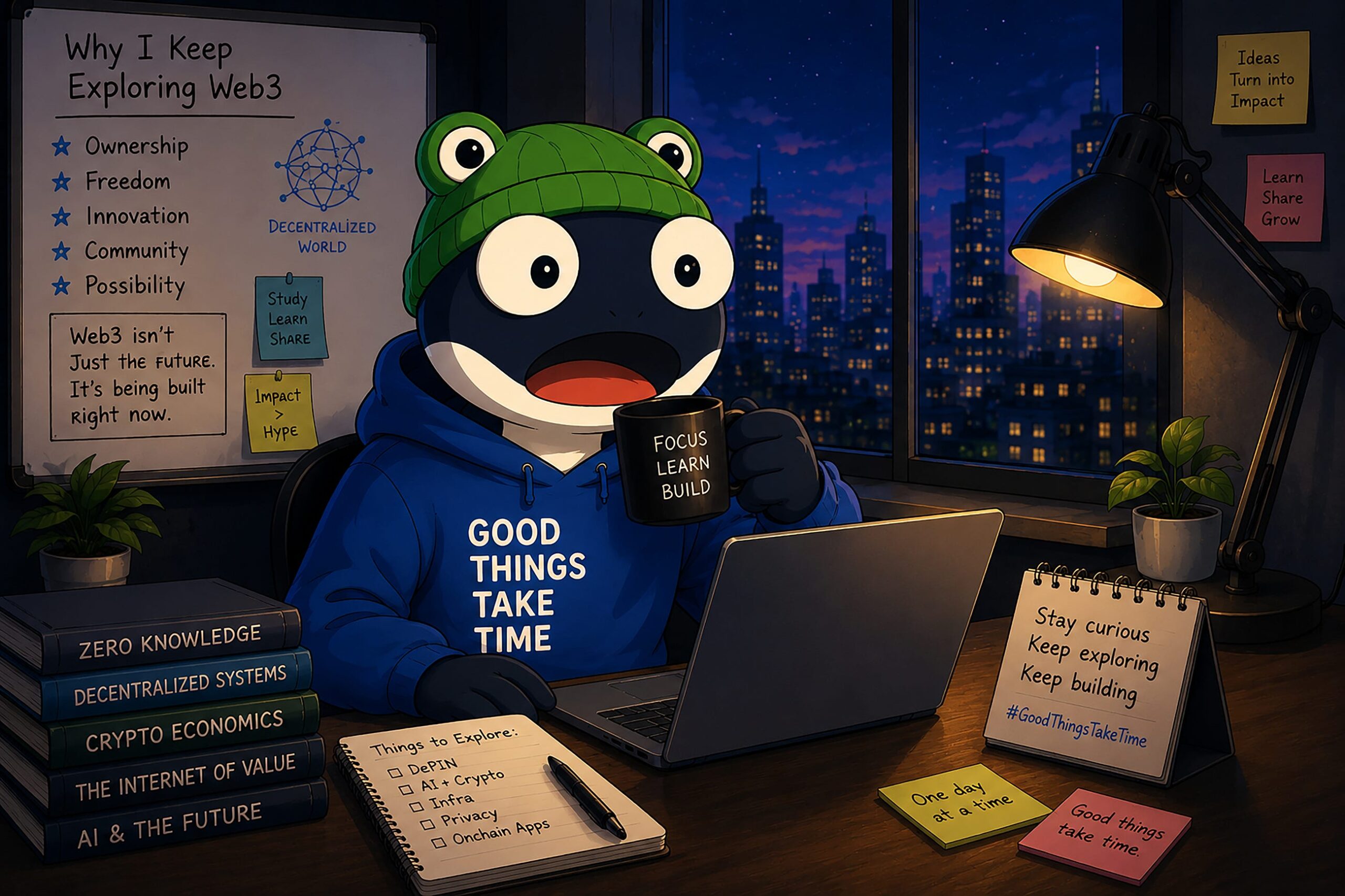 Why I Keep Exploring Web3