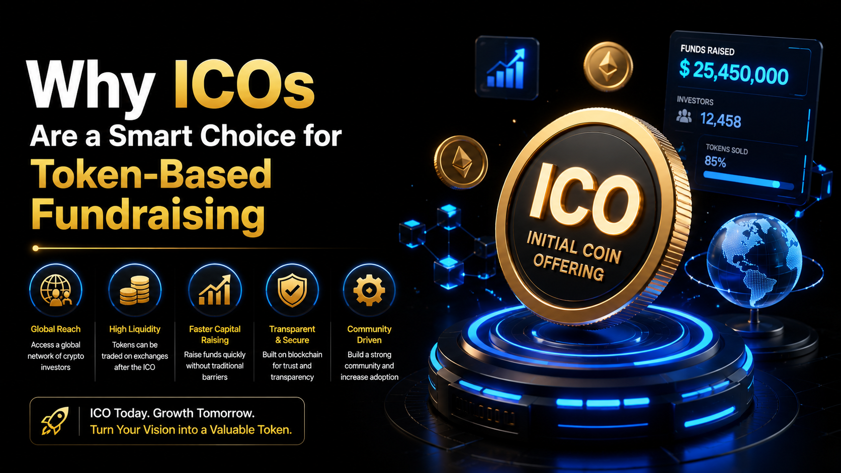 Why ICOs Are a Smart Choice for Token-Based Fundraising