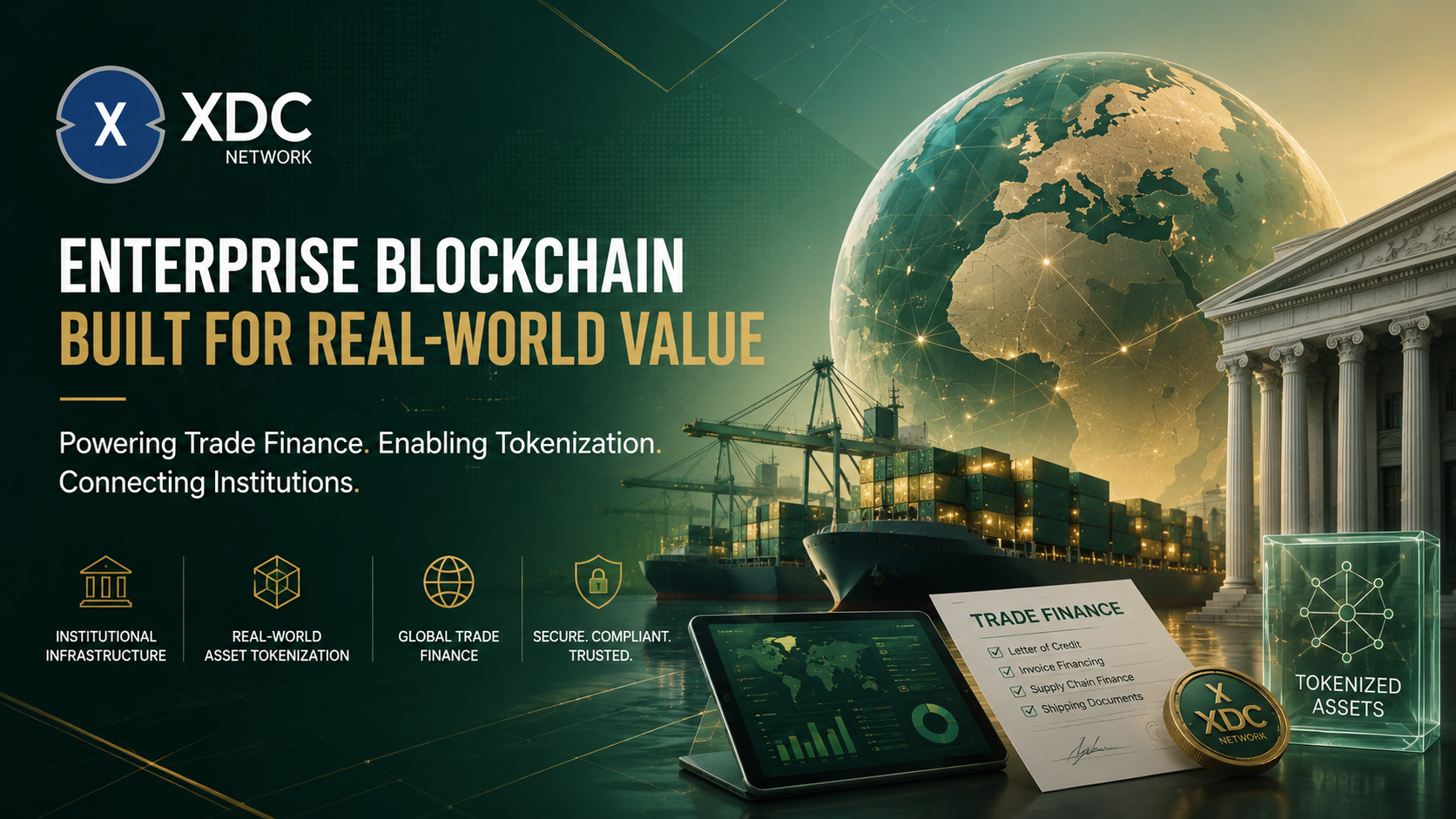 Why institutional blockchain adoption is putting trade finance and real-world assets in focus.
