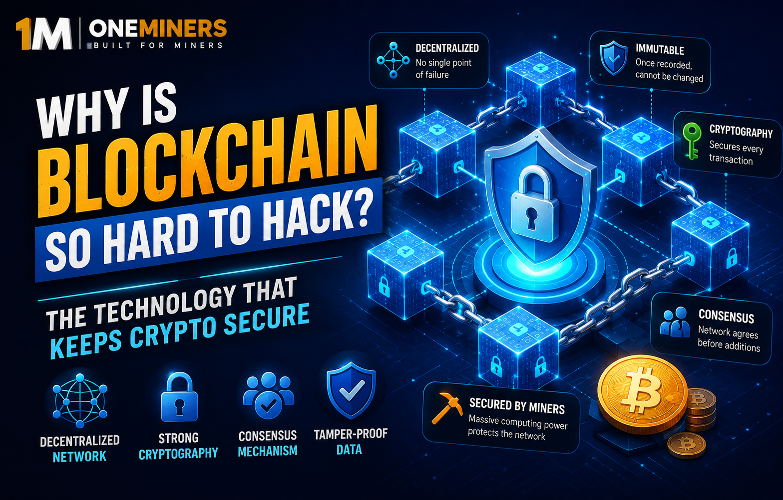 Why Is Blockchain So Hard to Hack? The Technology That Keeps Crypto Secure