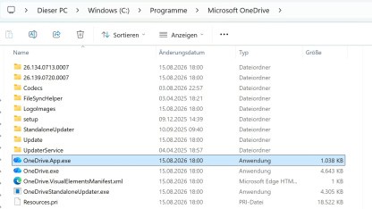 Windows 11: Onedrive Photos verschwindet aus Startmenü – ist aber noch da