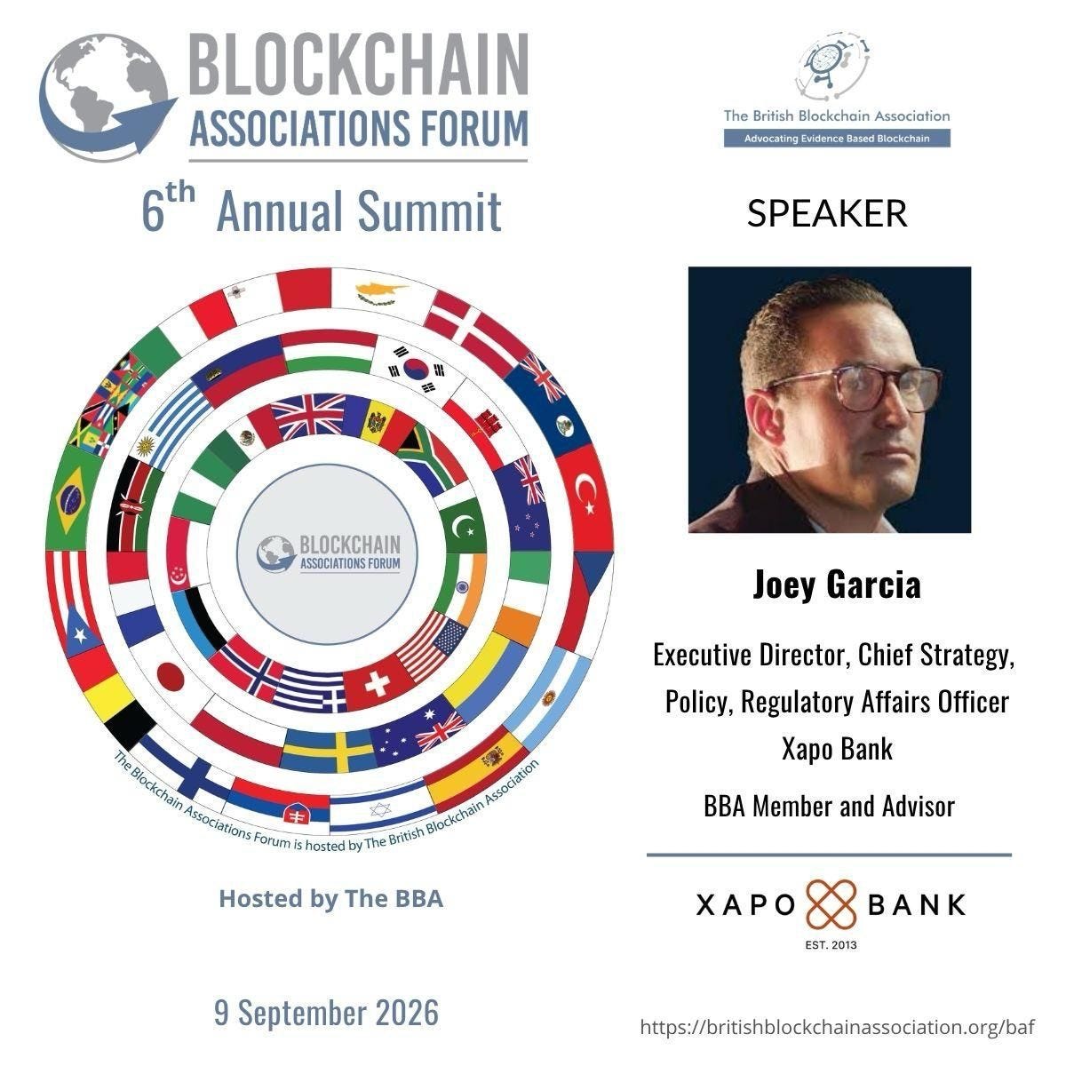 Xapo Bank at BAF Summit: Shaping Global Crypto Policy and Regulation