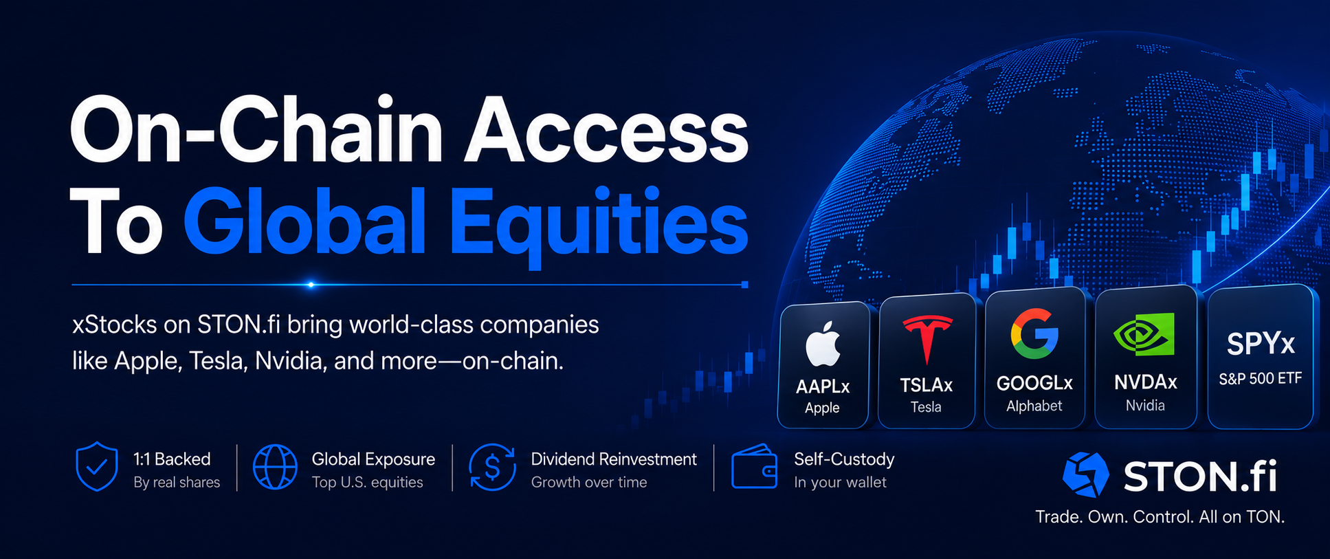 xStocks on STON.fi: Bringing Global Equities On-Chain