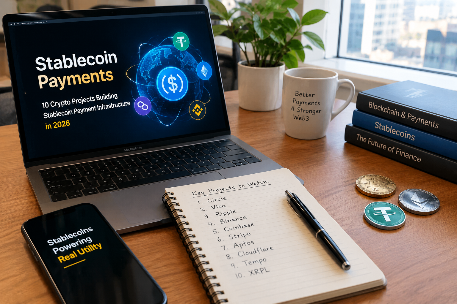 10 Crypto Projects Building Stablecoin Payment Infrastructure in 2026