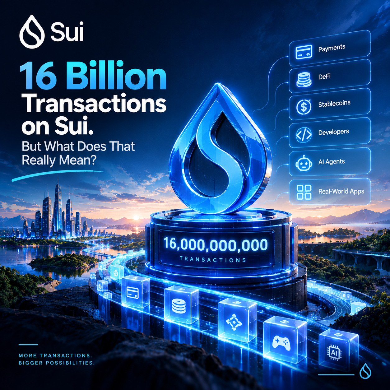 16 Billion Transactions on Sui. But What Does That Really Mean?