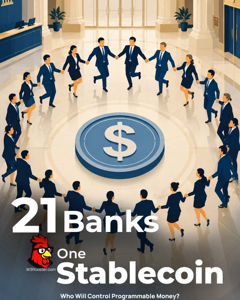 21 Banks Are Building a Stablecoin: Who Will Control the Future of Programmable Money?