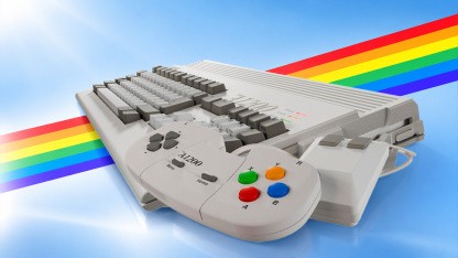 Anzeige: Amiga 1200 feiert Retro-Comeback mit Tank-Maus, Turrican und Workbench