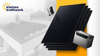 Anzeige: Anker Solix 4 Pro mit Balkonkraftwerk 910 Euro günstiger bei Kleines Kraftwerk
