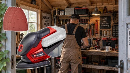 Anzeige: Beliebter Multischleifer von Einhell auf 27 Euro gefallen