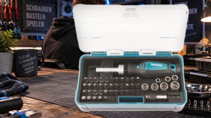 Anzeige: Großes Makita-Set mit Bits und Ratschenschrauber bei Amazon nur 19,21 Euro