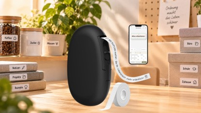 Anzeige: Kabelloser Etikettendrucker mit App für 16,14 Euro bei Amazon