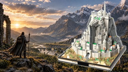 Anzeige: Kleine Alternative zu Legos Minas Tirith mit 1.680 Teilen für unter 36 Euro