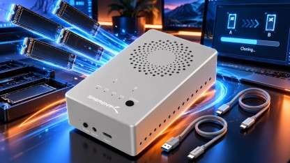 Anzeige: Sabrent Dual-NVMe-Dockingstation mit Klonfunktion jetzt reduziert bei Amazon