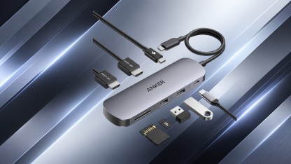 Anzeige: USB-C-Hub mit acht Anschlüssen für nur 29,97 Euro bei Amazon