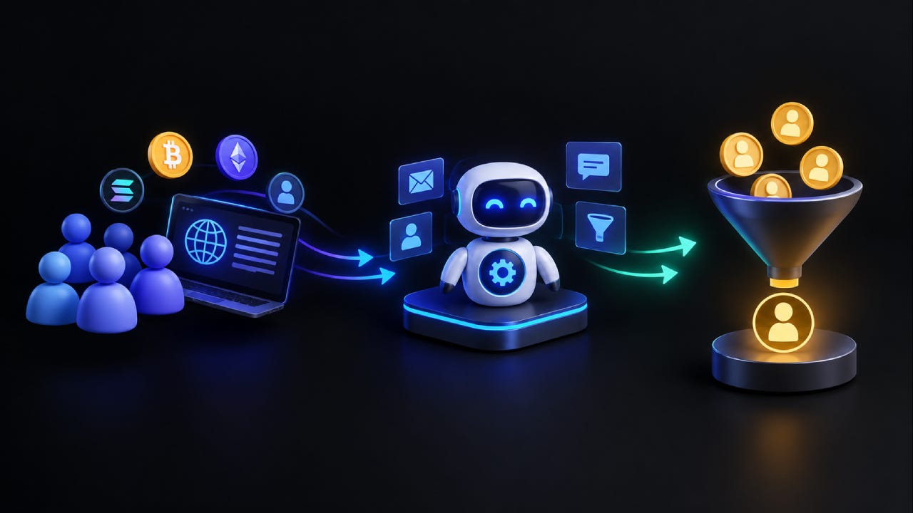 Automation Crypto Marketing: How to Convert Web3 Traffic into High-Value Leads