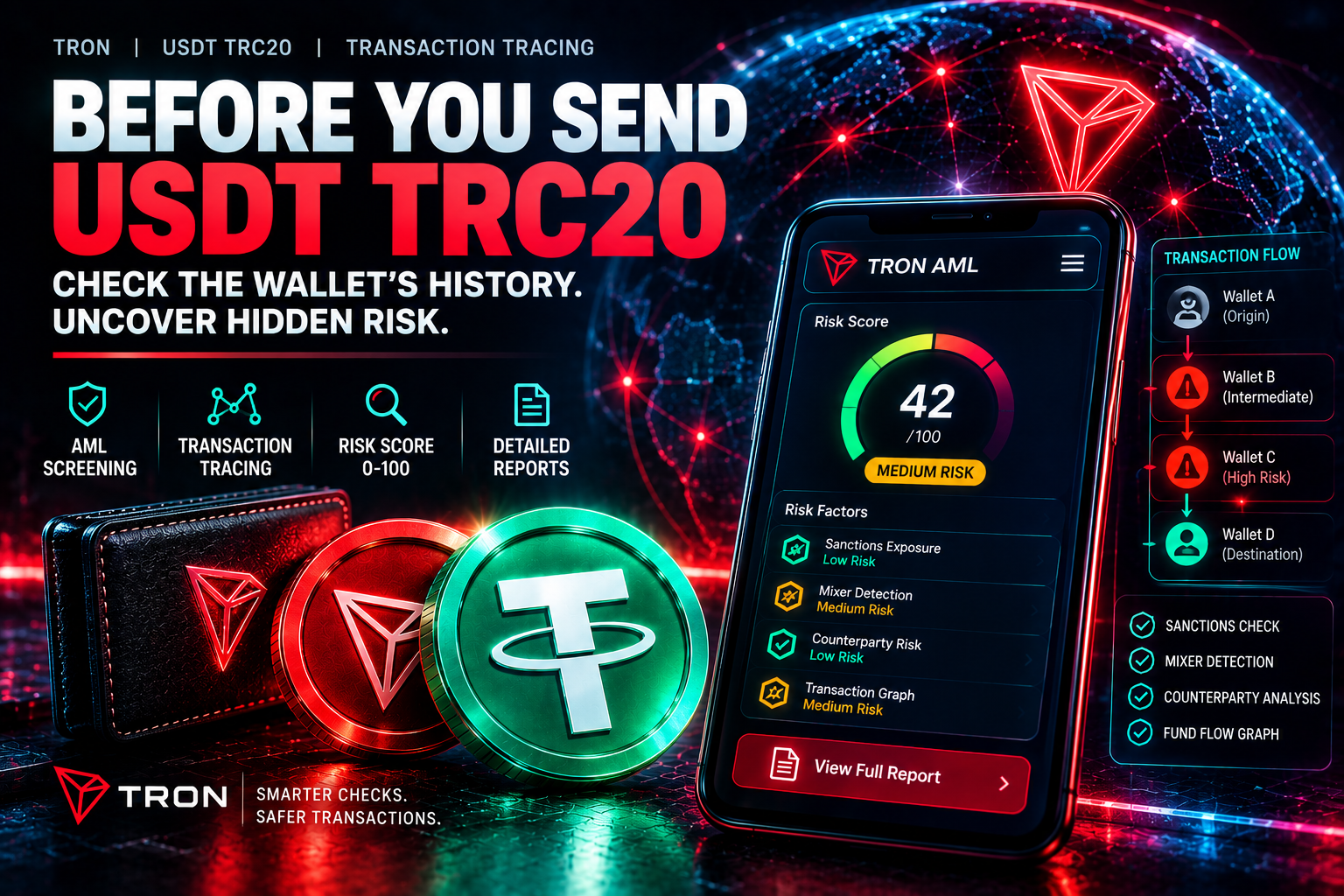 Before You Trust a TRON Wallet: How USDT TRC20 Transaction Tracing Reveals Hidden Risk