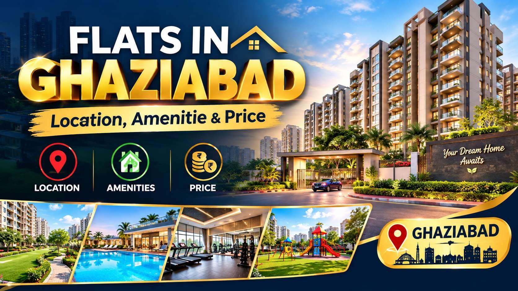 Best Flats In Ghaziabad For Homebuyers | SKA India