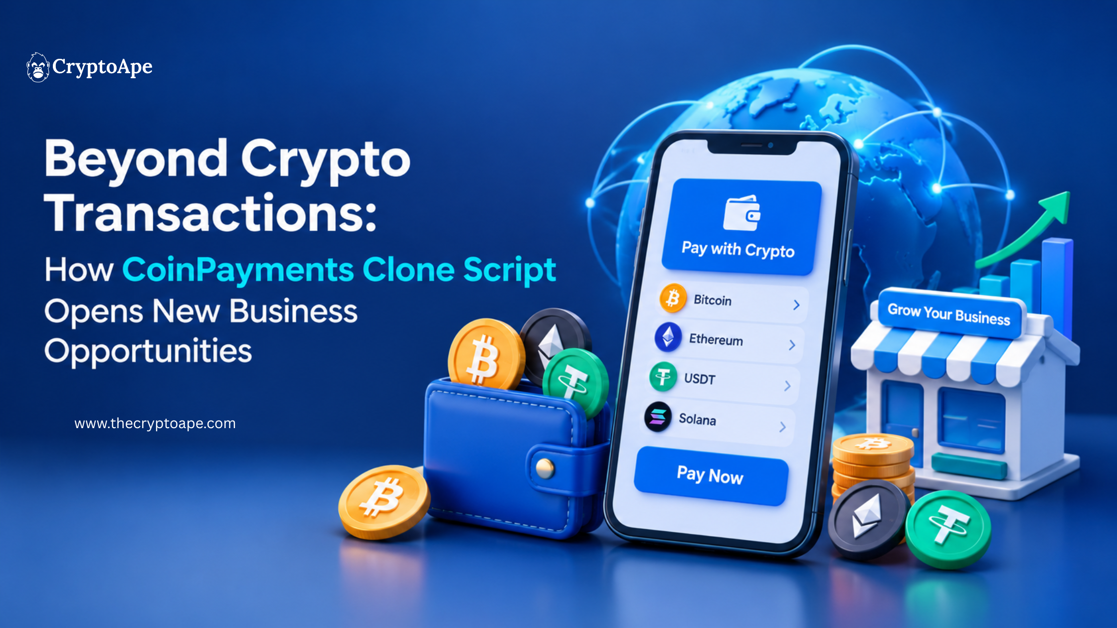 Beyond Crypto Transactions: How CoinPayments Clone Script Opens New Business Opportunities
