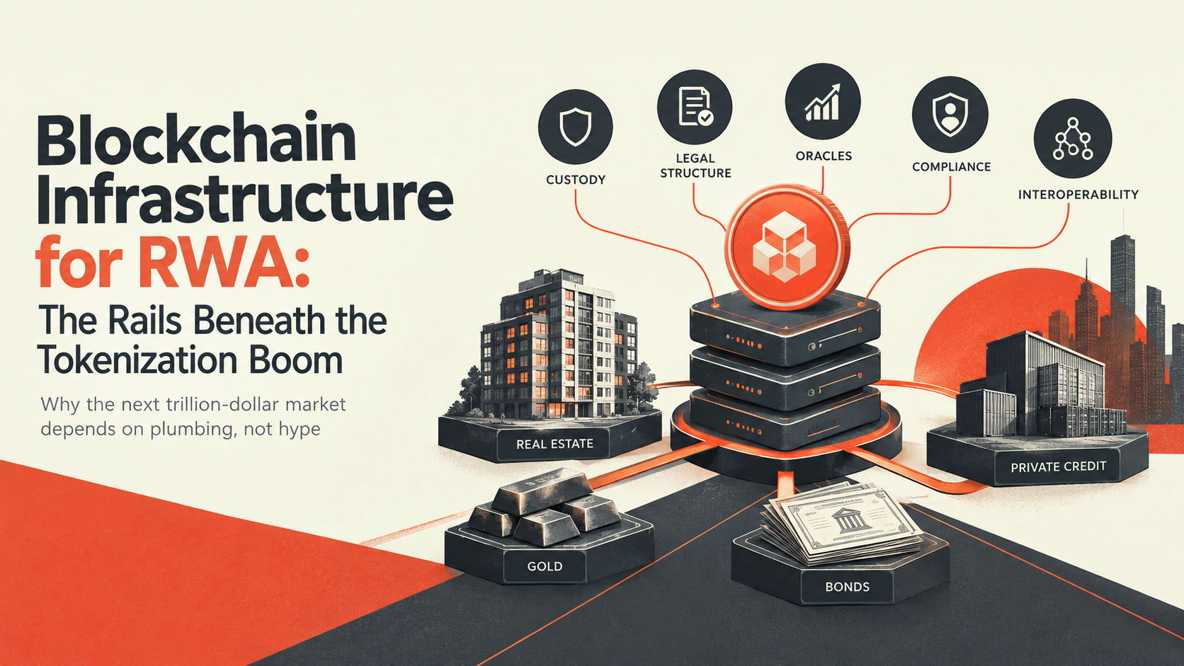 Blockchain Infrastructure for RWA: The Rails Beneath the Tokenization Boom