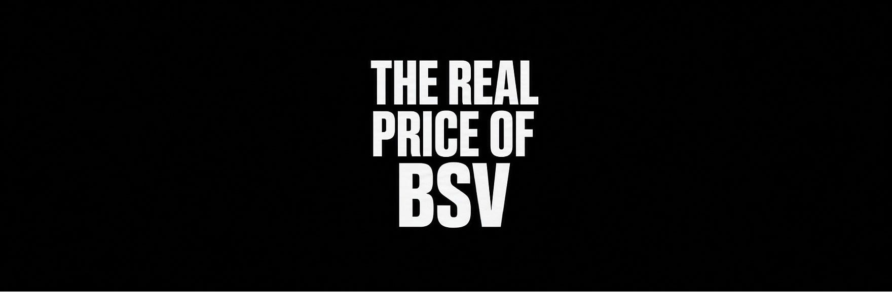 BSV utility-first price map