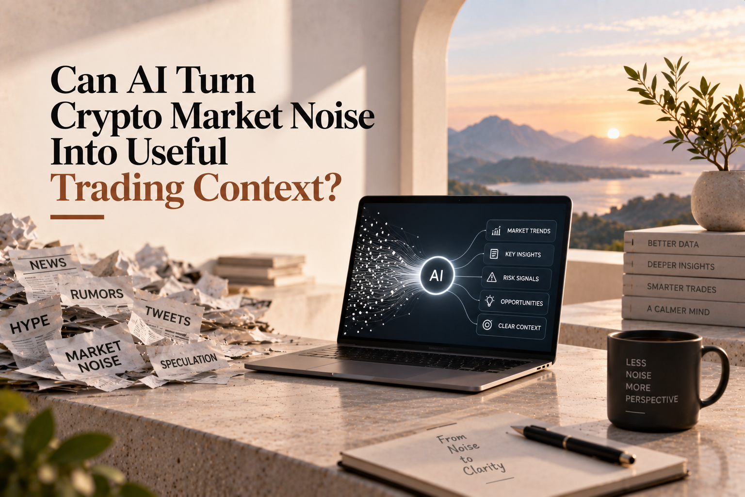 Can AI Turn Crypto Market Noise Into Useful Trading Context?