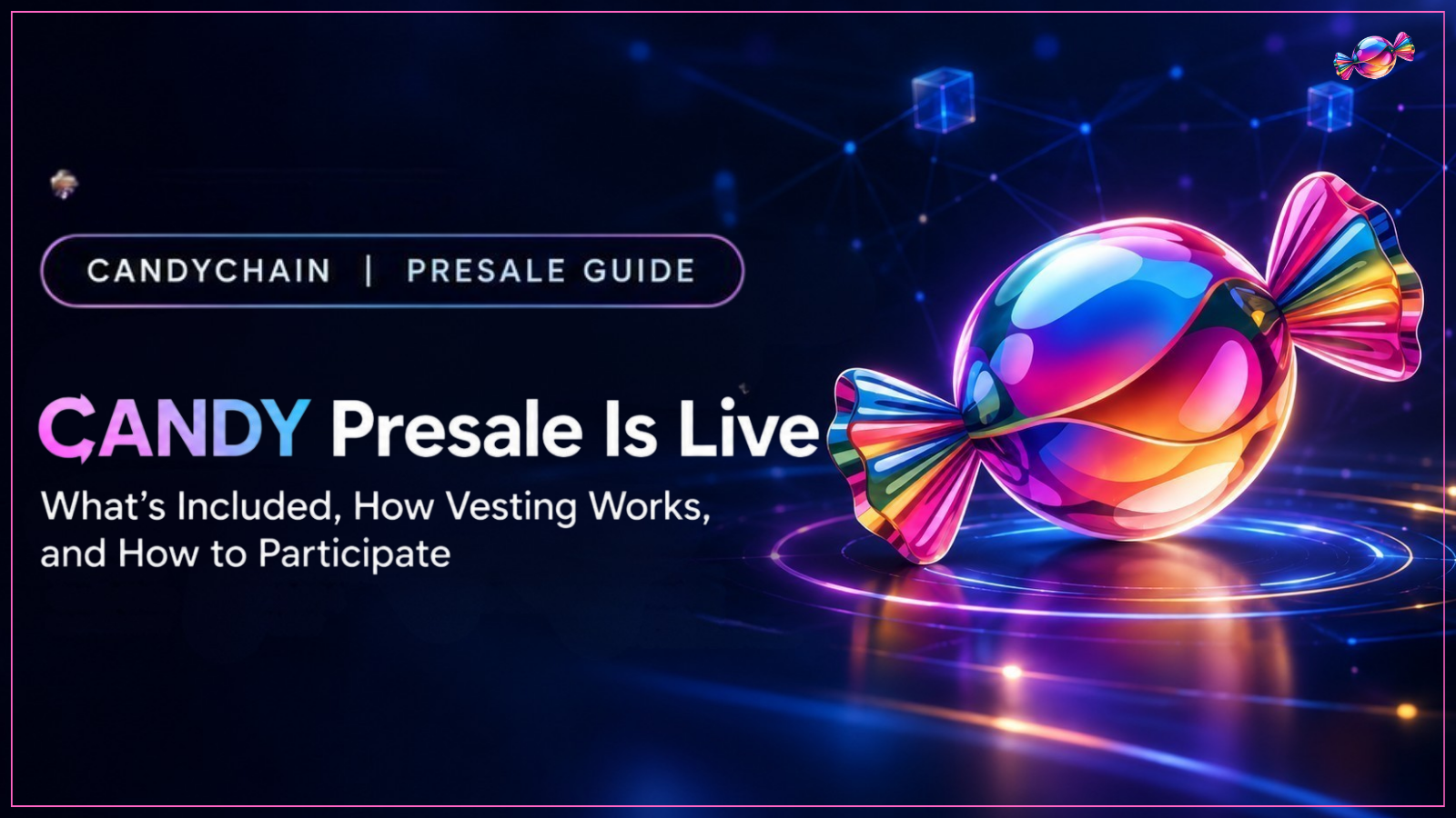 CANDY Presale Is Live: What’s Included, How Vesting Works, and How to Participate