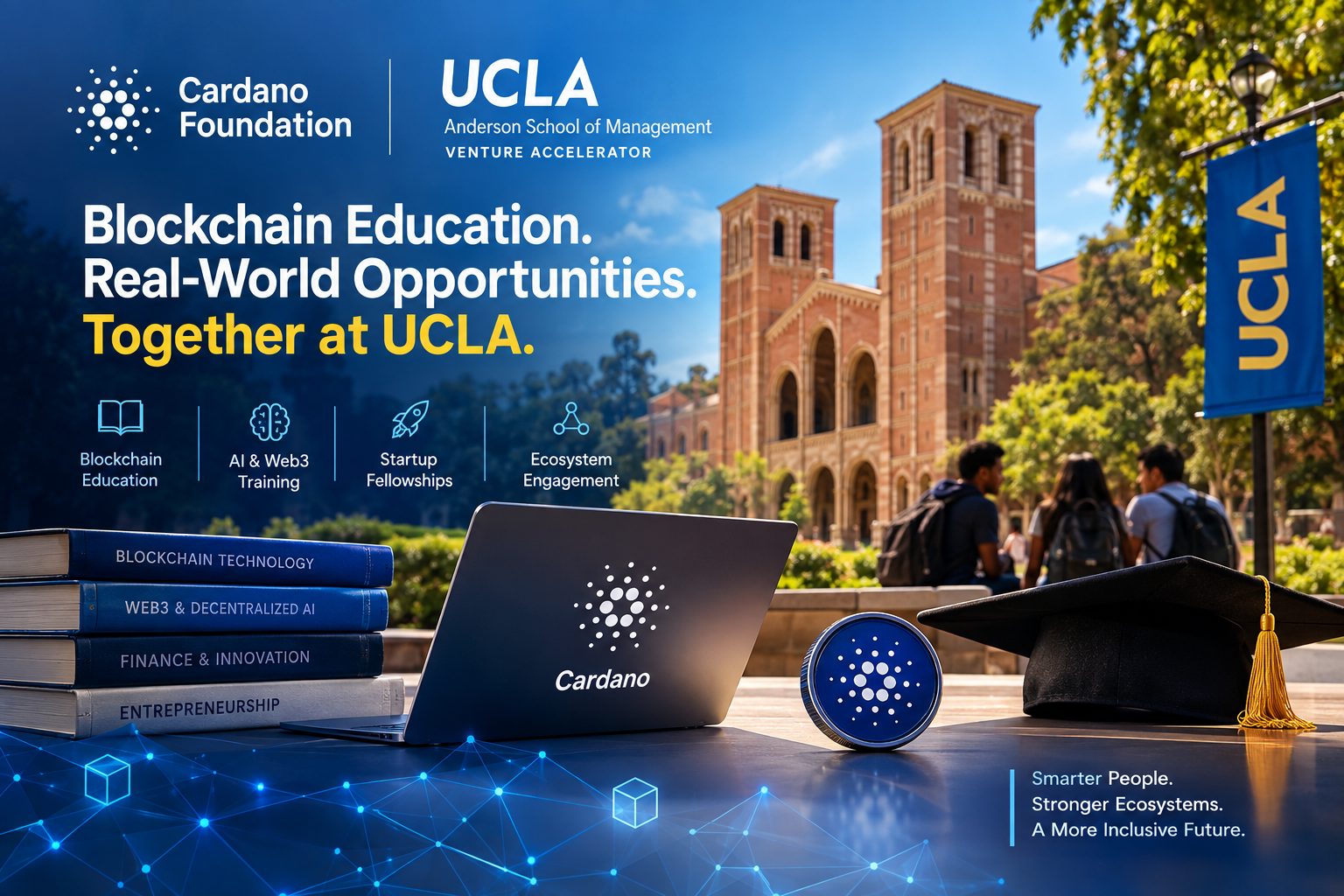 Cardano Foundation Takes Web3 Education to UCLA With New Partnership