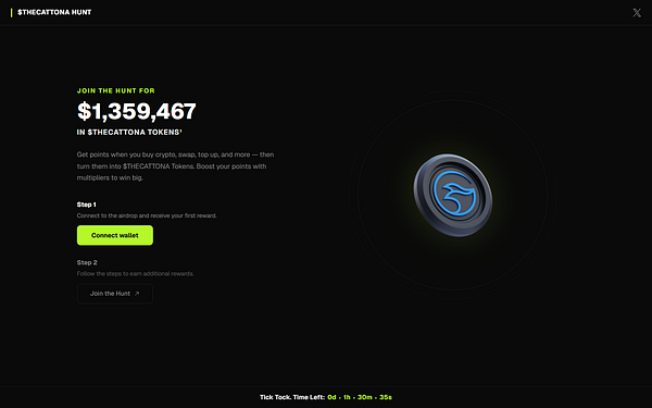 Catton Earn Staking, Yield & Points