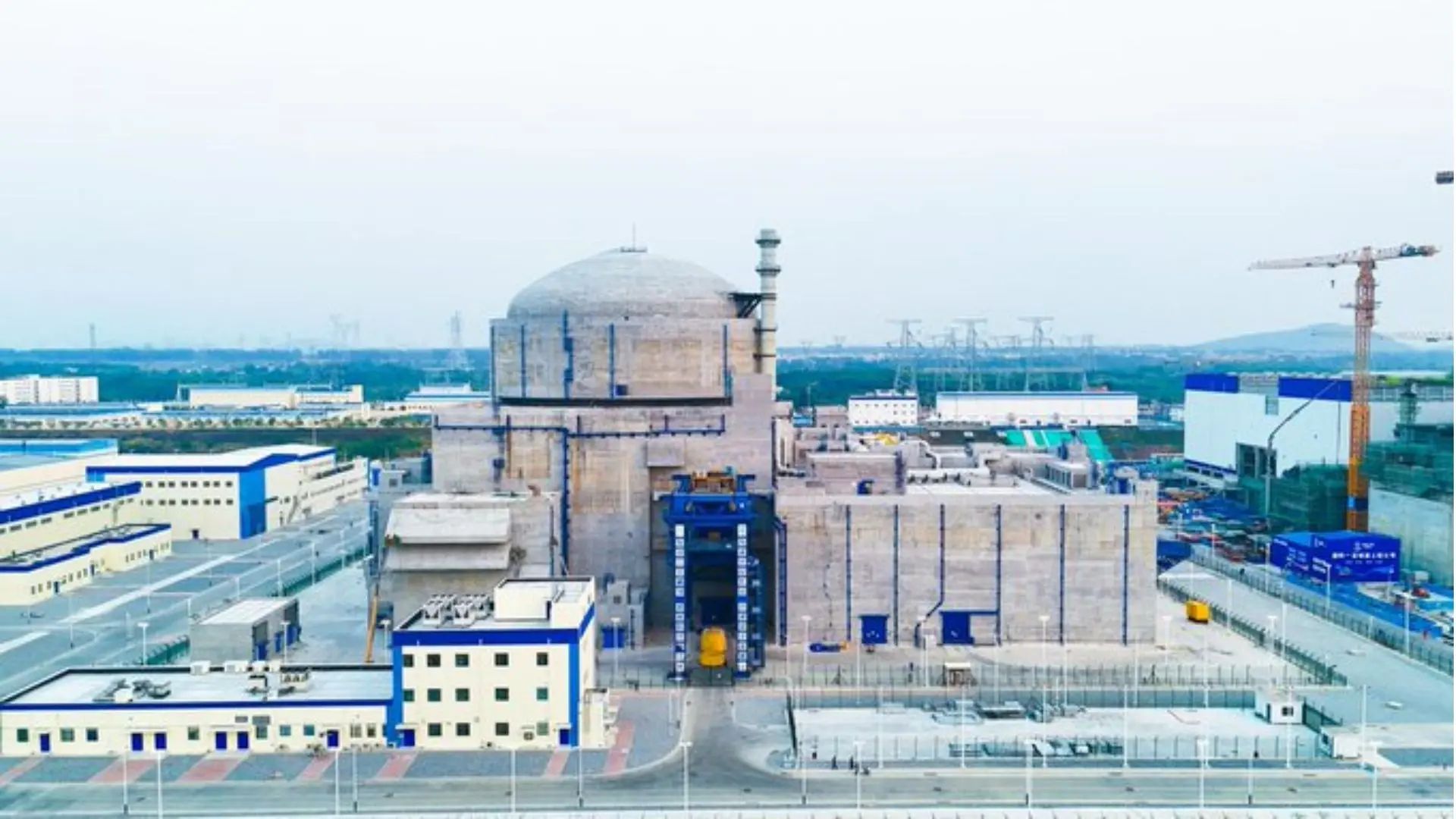 China begins construction of Hualong One nuclear reactor with 666-foot-tall cooling tower