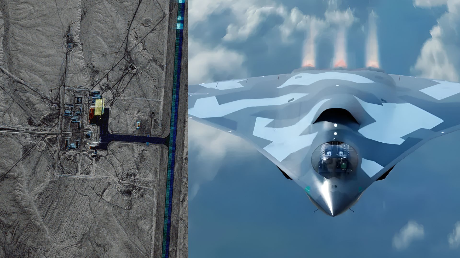 China builds giant desert hangars at secretive Lop Nur base for J-36, stealth bombers