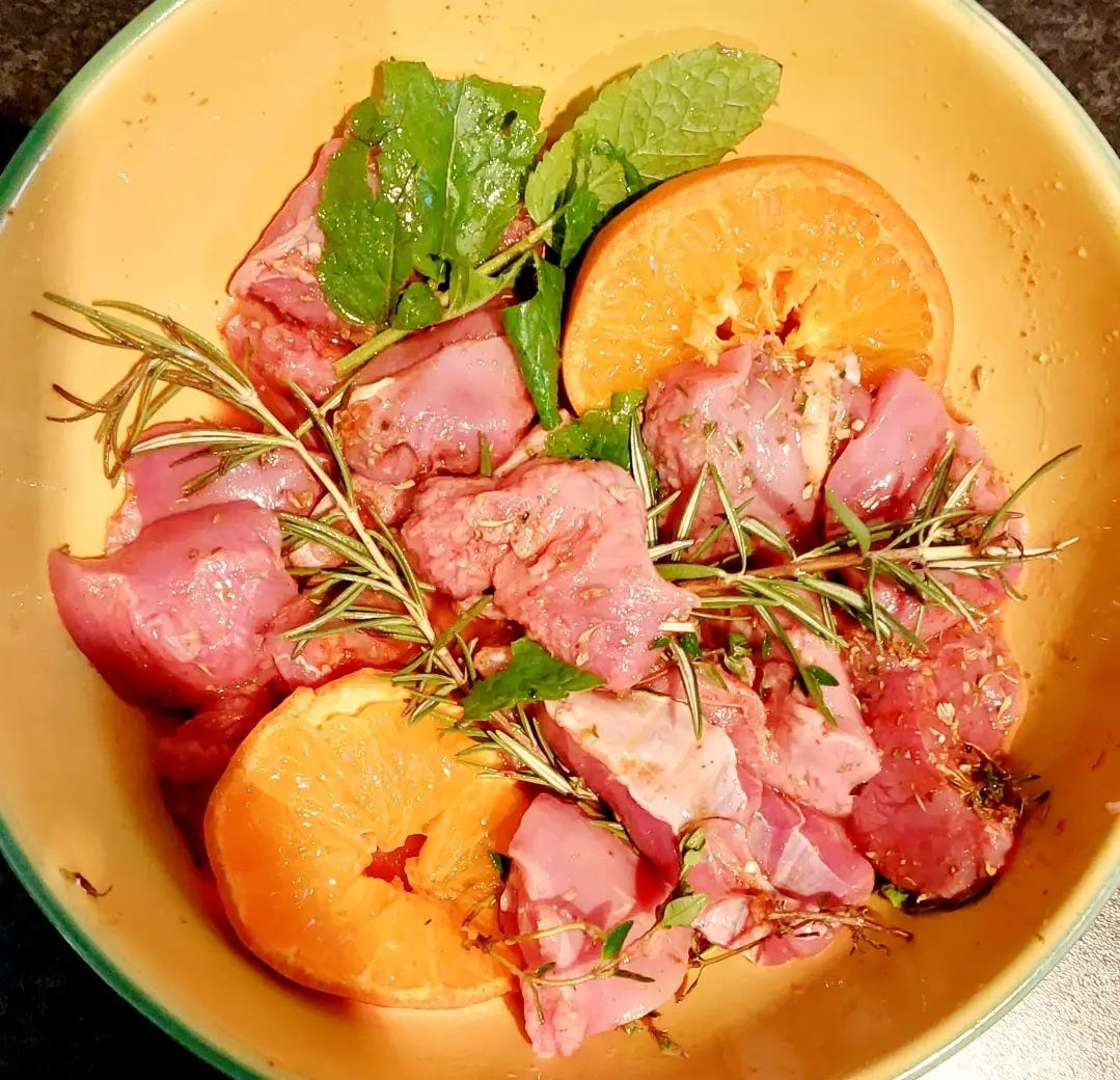 Crypto Cooking — Wild Game Skewers