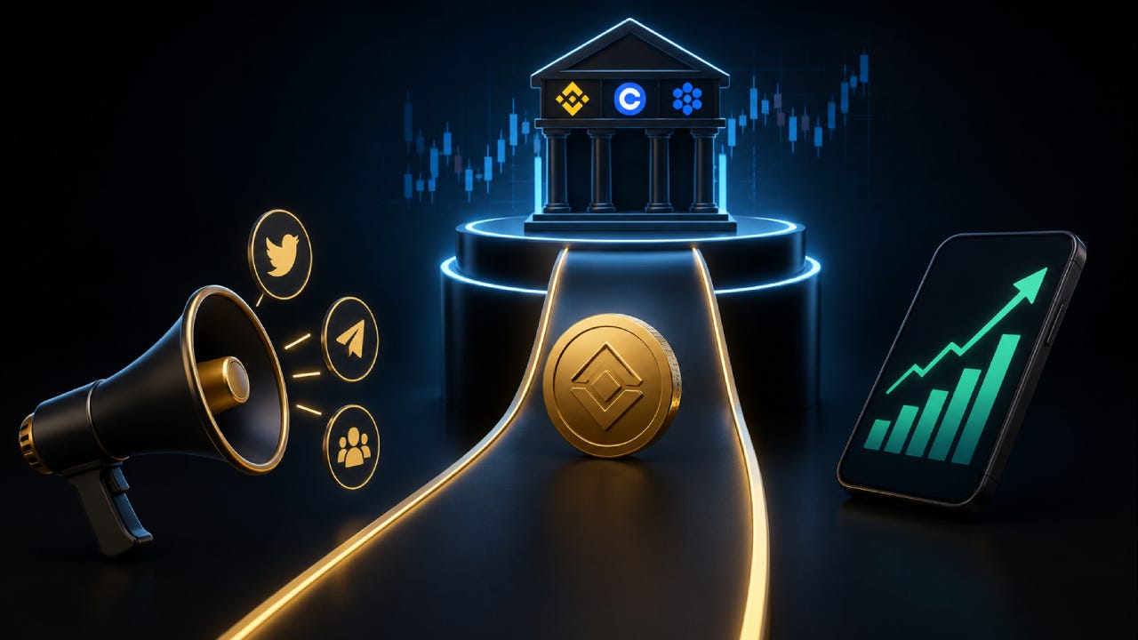 Crypto Exchange Listing Marketing: How Top Projects Secure Tier-1 Momentum