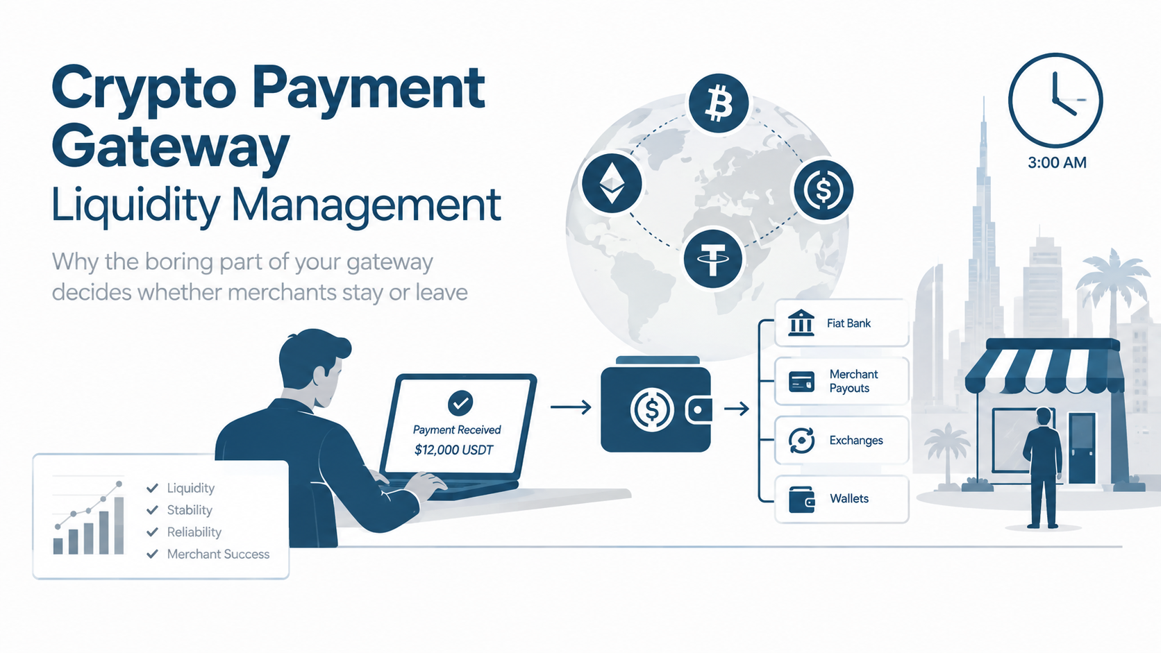 Crypto Payment Gateway Liquidity Management