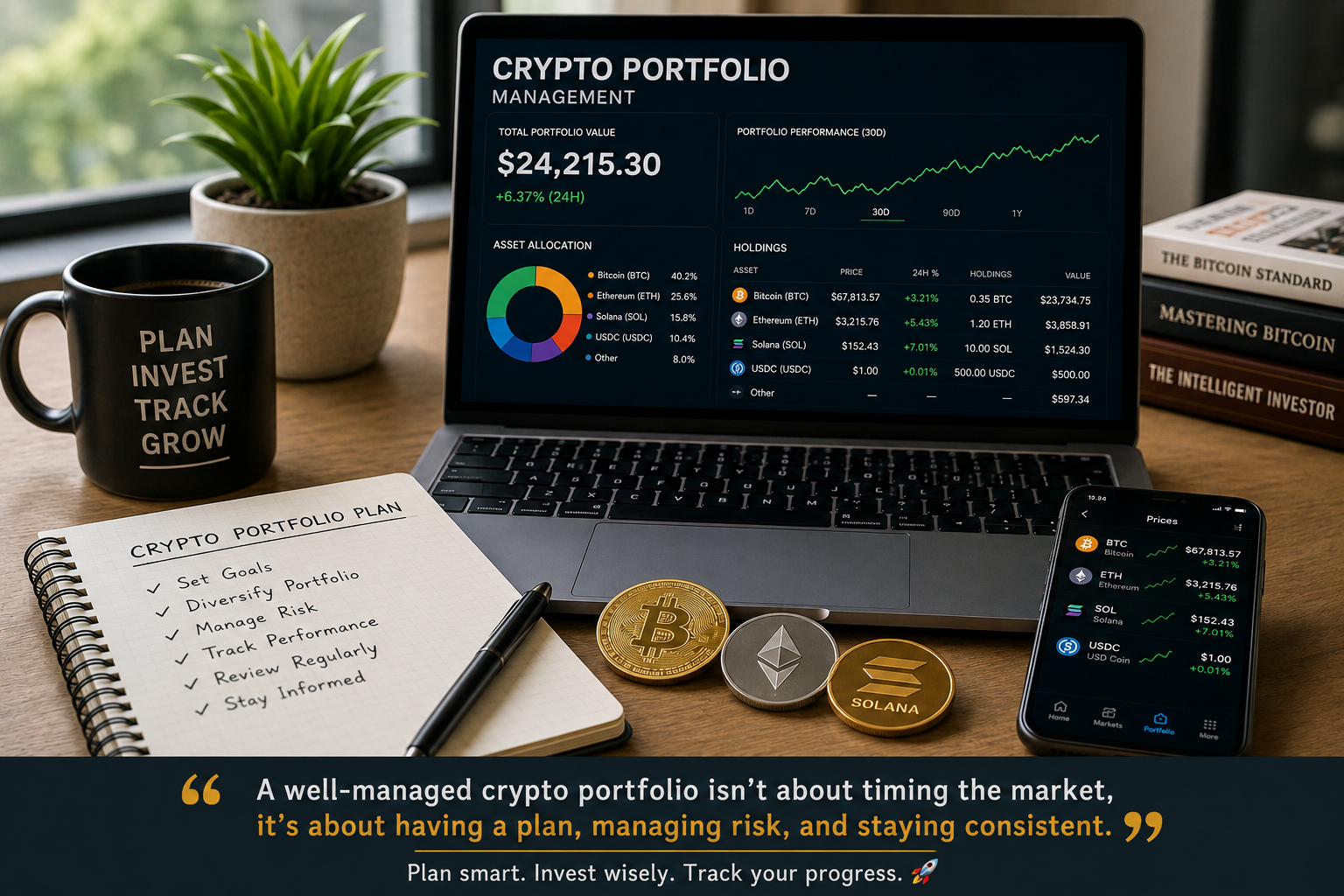 Crypto Portfolio Management for Beginners: A Simple Guide to Managing Digital Assets
