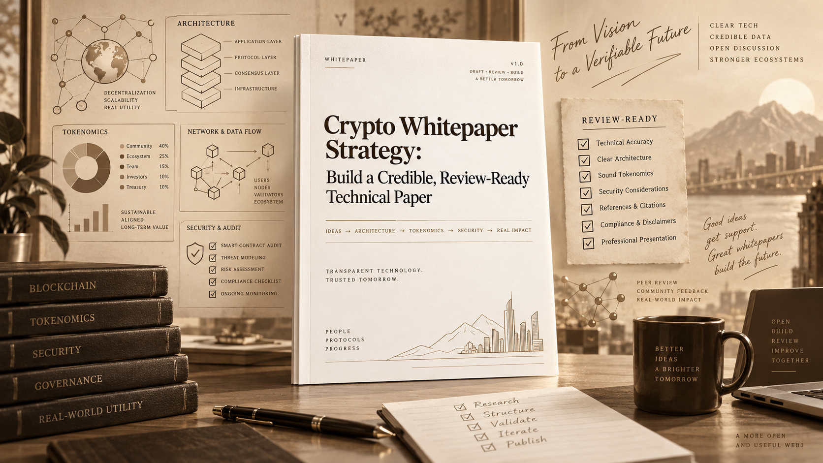 Crypto Whitepaper Strategy: Build a Credible, Review-Ready Technical Paper