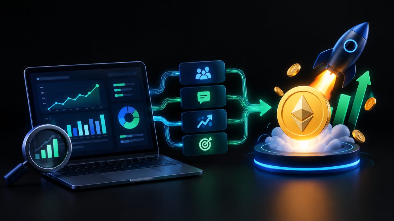Data-Driven Crypto Marketing: The Secret to Launching a Viral Token Sale
