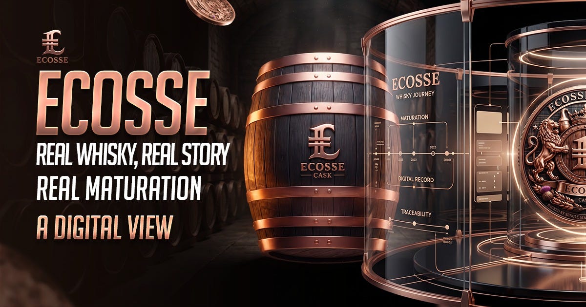 ECOSSE Connects Scotch Whisky’s Long Maturation Journey to Web3