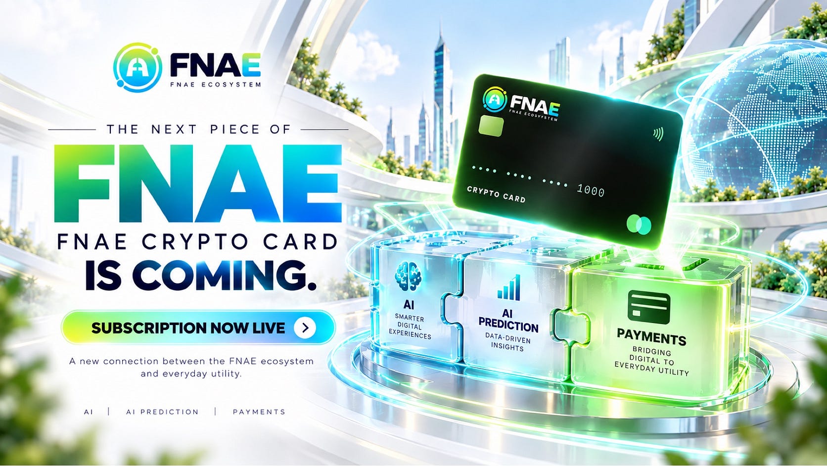 FNAE Crypto Card Is Coming – And Subscription Is Now Live