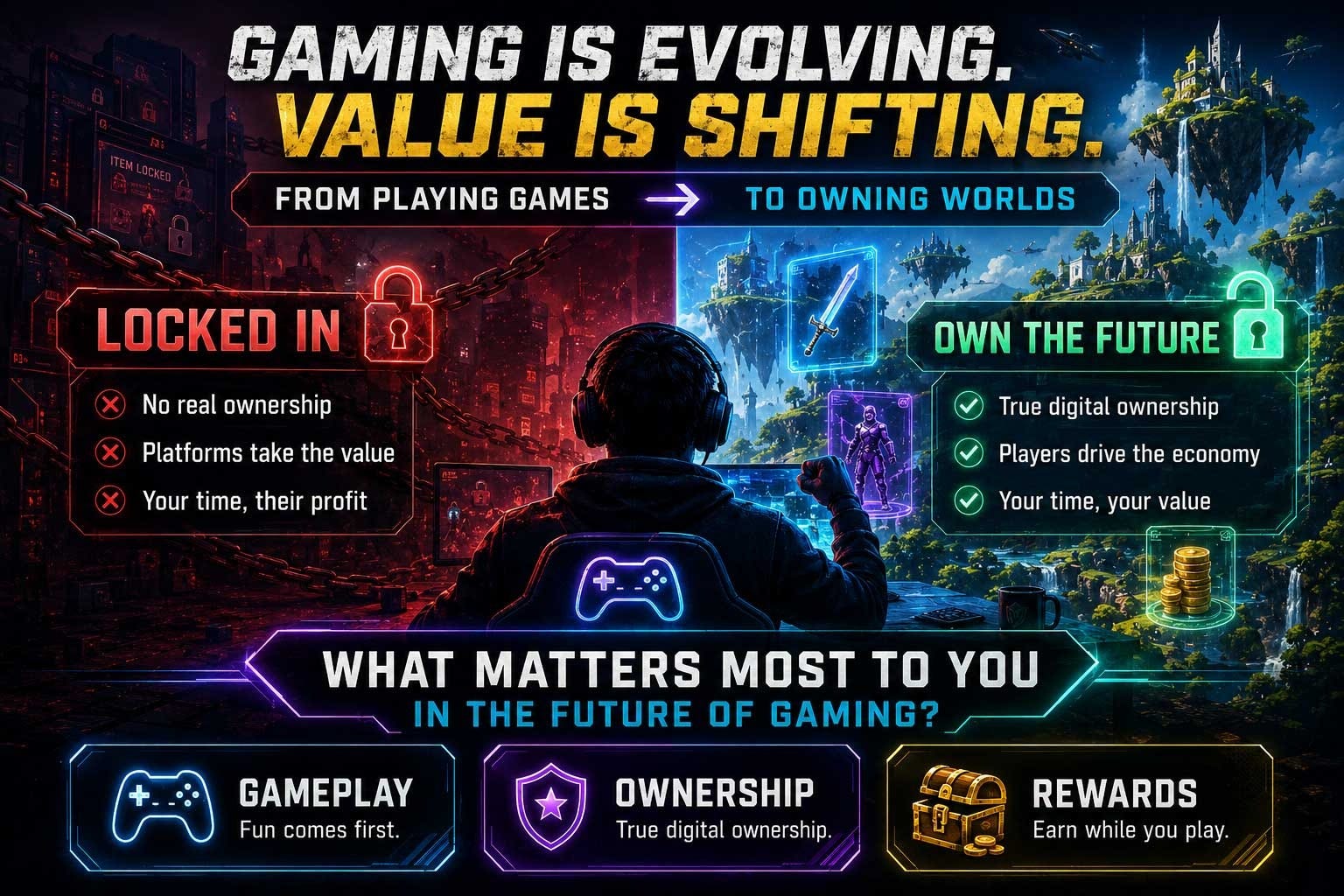 Gaming Is Becoming More Than Entertainment — And Web3 Could Change What It Means to Be a Player