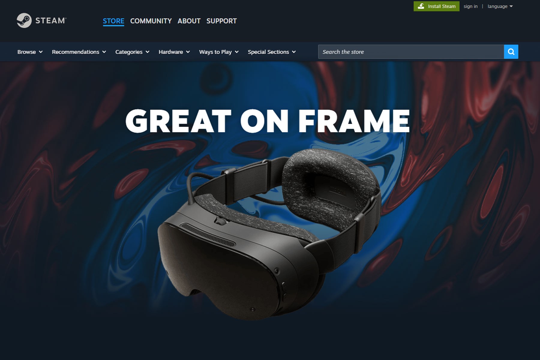 ‘Great on Frame’ Page Now Boasts 130+ Games & Apps Optimized for Steam Frame