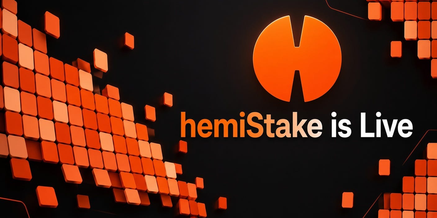 hemiStake is Live – Here’s Exactly How Hemi’s New Staking Works